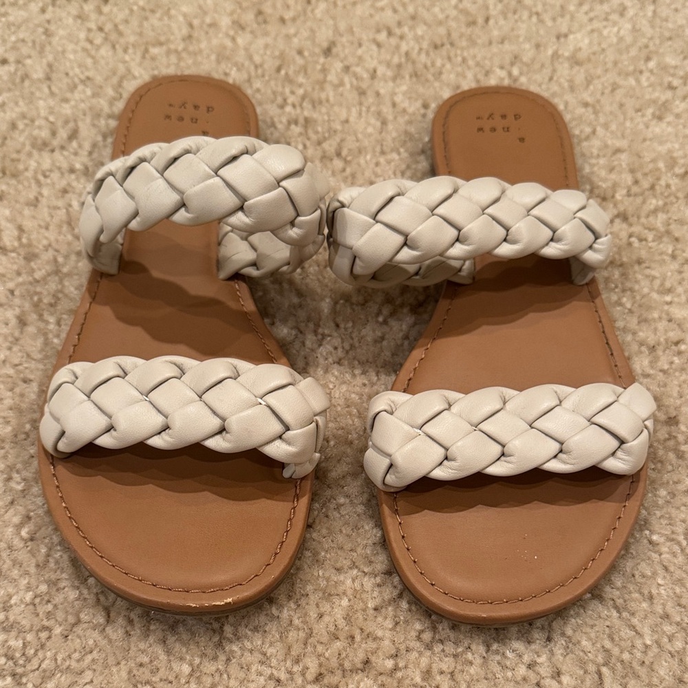 Women's Braided Sandals - a new day - size 8.5